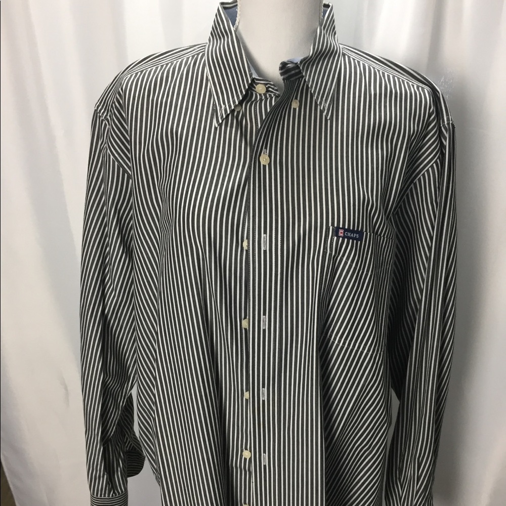 Chaps dress shirt long sleeve extra large